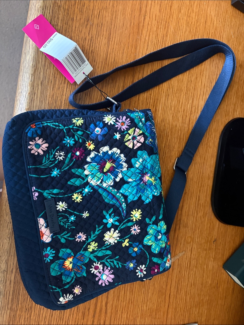 Vera Bradley Iconic Crossbody Bag Reversible NWT